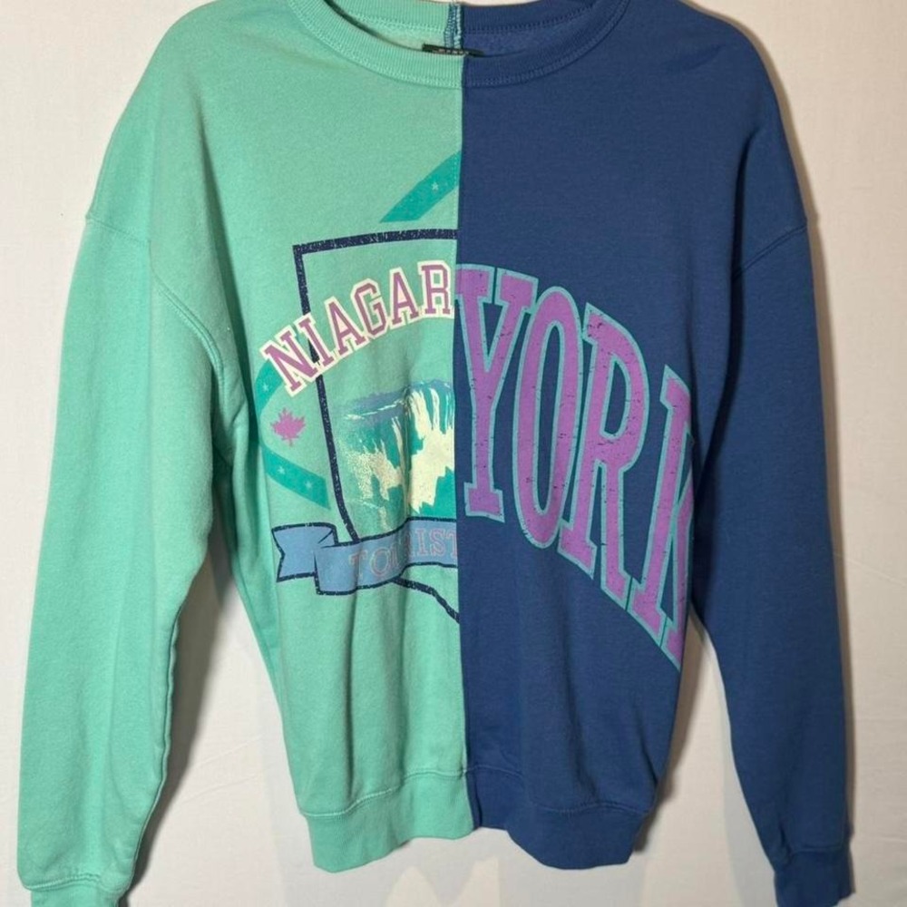 Niagara and York street graphic sweatshirt